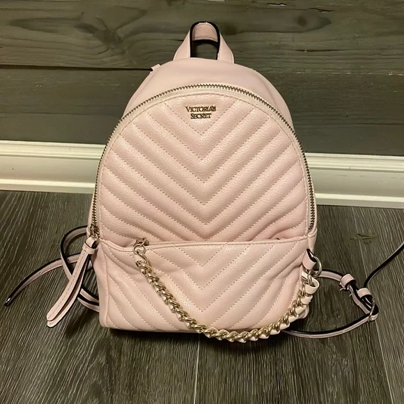 VS baby pink mini backpack